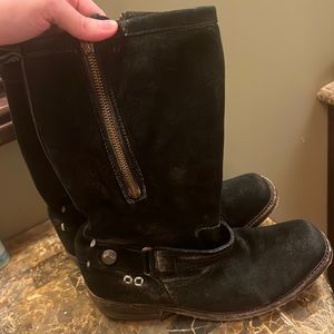 BEDSTU Black Authentic Leather Boot. Size 9.5. Good Used Condition.